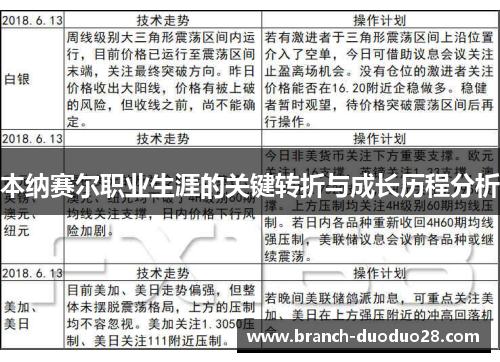 本纳赛尔职业生涯的关键转折与成长历程分析